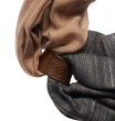 Дизайнерский шарф ручной работы 706