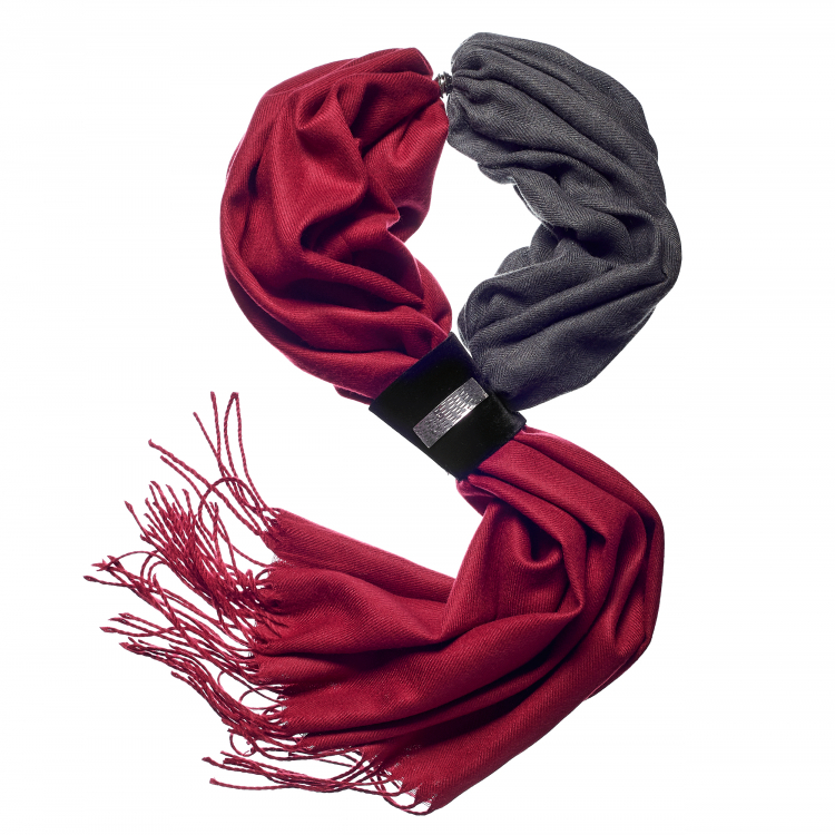 Дизайнерский шарф ручной работы 812