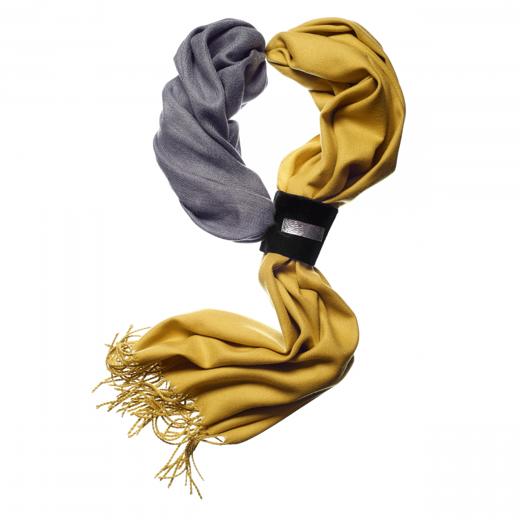 Дизайнерский шарф ручной работы 814