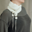 Дизайнерский шарф-косынка ручной работы 968