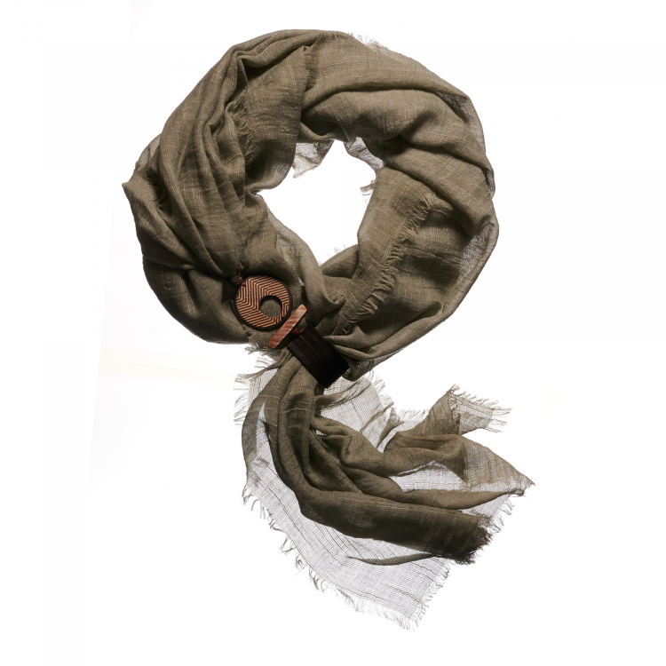 Дизайнерский шарф ручной работы 840