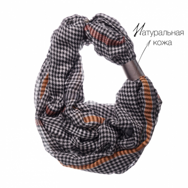 Дизайнерский шарф ручной работы 985