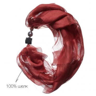 Дизайнерский шарф ручной работы 1001