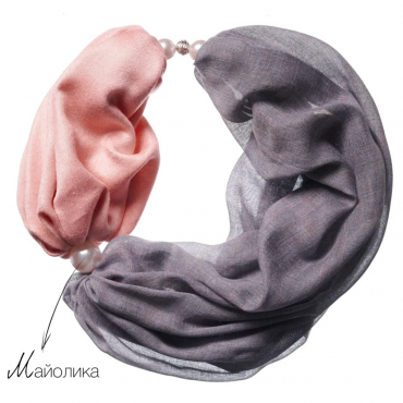 Дизайнерский шарф ручной работы 1006