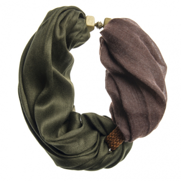 Дизайнерский шарф ручной работы 593