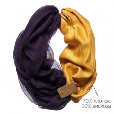 Дизайнерский шарф ручной работы 1014