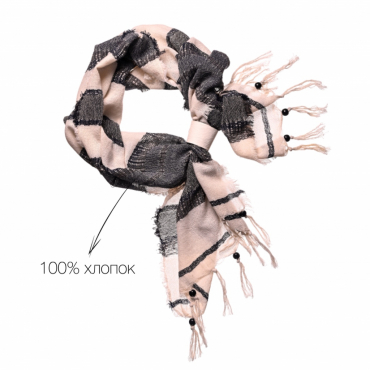 Дизайнерский шарф ручной работы 900