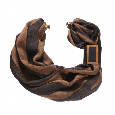 Дизайнерский шарф ручной работы 854