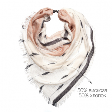 Дизайнерский шарф ручной работы 742
